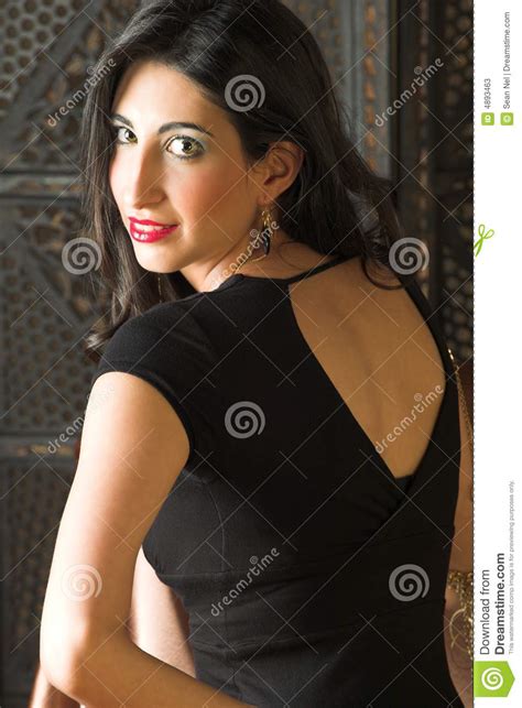 Italian Adult Woman Stock Image Image Of Exotic Caucasian 4893463