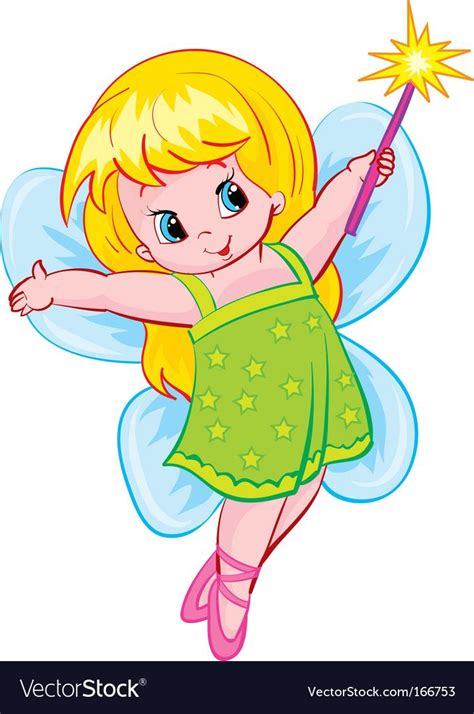 Fairy Royalty Free Vector Image Vectorstock Fairy Spring Fairy