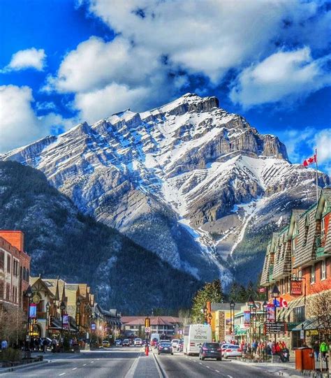 Downtown Banff Alberta Canada Canada Travel Places To See National