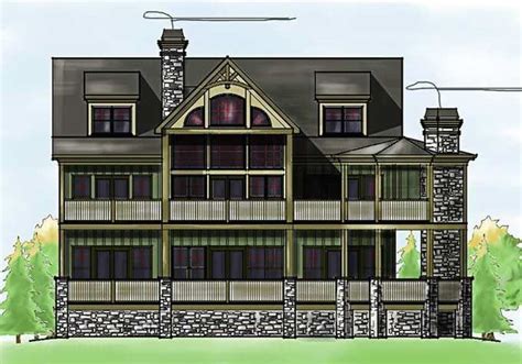 Rustic Mountain House Floor Plan With Walkout Basement 1000 House