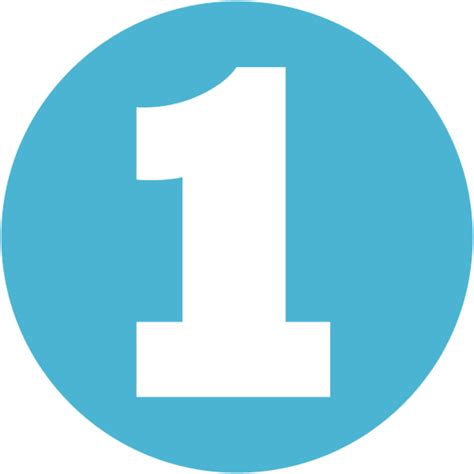 Number 1 Png Free Download