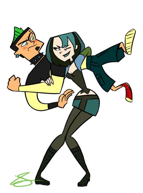 Duncan And Gwen Total Drama By J Spence On Deviantart