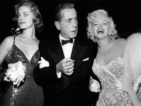 Marilyn Monroe The One And Only Marilyn Monroe Seen Here With Humphrey Bogart And