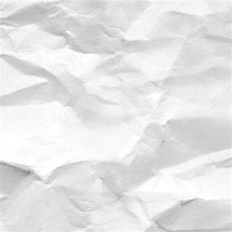 White Crumpled Paper Texture Seamless 10827