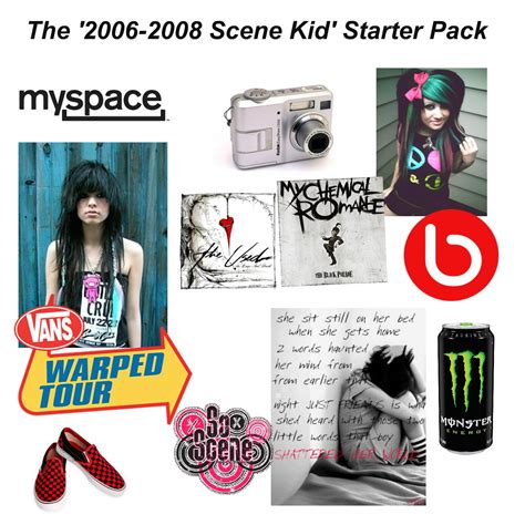 The 2006 2008 Scene Kid Starter Pack Rstarterpacks