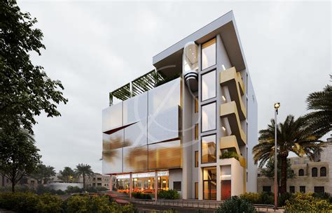 Modern Commercial Building Design By Comelite Architecture Structure