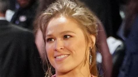 Ronda Rousey Nude Body Paint Photo Rousey Set To Host NBC S Saturday