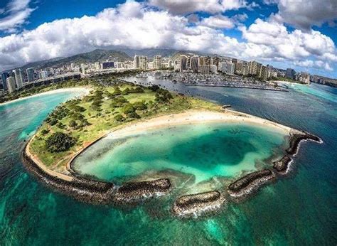 Hawaiis Magic Island Beach Park Is Positively Enchanting