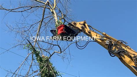 Ife Ts2409 Tree Shear And Grabber For Excavator Iowa Farm Equipment