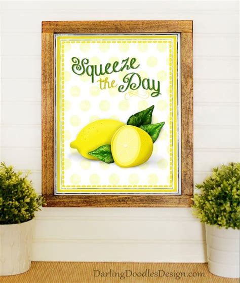 Kitchen Print Kitchen Art Lemon Print Lemonade Print Lemon