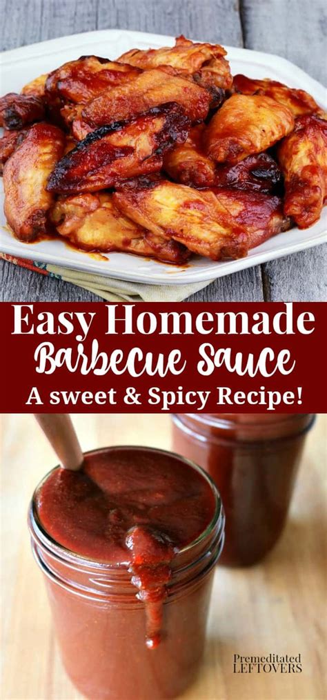 Homemade Barbecue Sauce Recipe A Sweet And Spicy Bbq Sauce