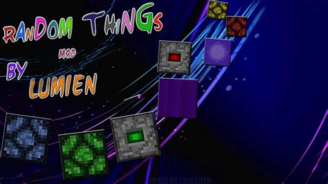 Random Things Mod for Minecraft 1.11/1.10.2/1.9.4 | MinecraftOre