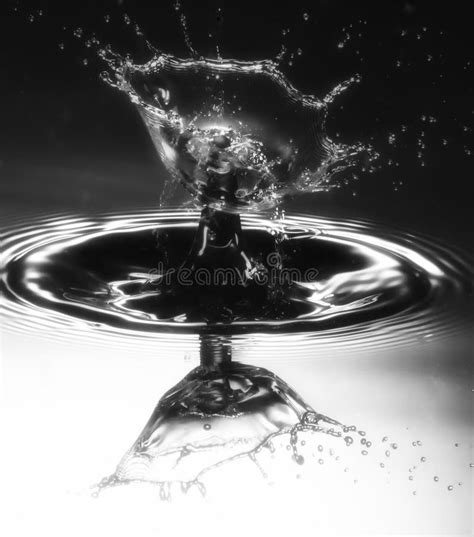 Water Drop 5 Stock Image Image Of Water Black Abstract 26771537