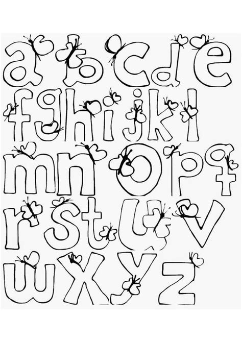 Abc Letras Do Alfabeto Para Imprimir 60 Moldes Do A85