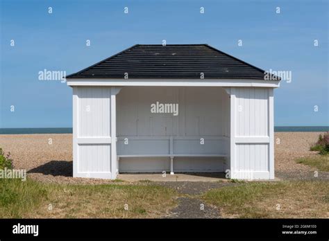 Traditional British Seaside Shelter Stock Photo Alamy