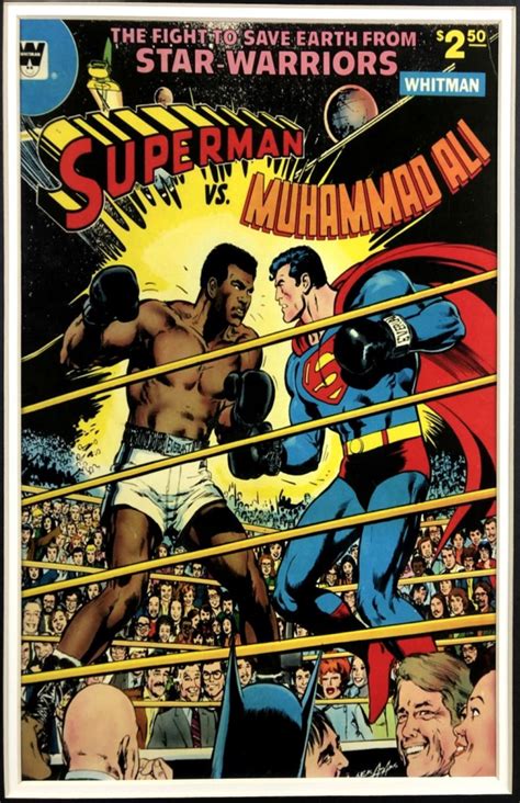 Dc Comics 1978 Superman Vs Muhammad Ali Custom Framed Comic Book