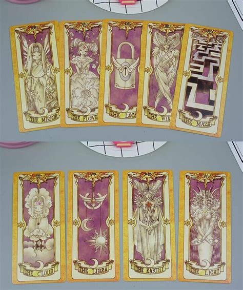 Anime Cardcaptor Sakura Clow Cards Cosplay Fortune Tarot Card Captor