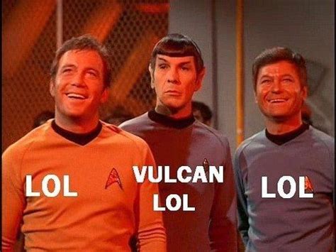 Vulcan Lol Xd Grappig Trekker Nerd