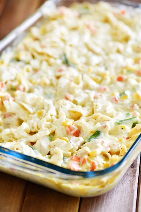Our cream of chicken soup is a key ingredient in these recipes. Chicken Noodle Soup Casserole - The Gunny Sack