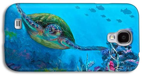 Secret Sanctuary Hawaiian Green Sea Turtle And Reef Galaxy S4 Case For