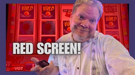 Red Screen Slot Machine For The Win 🎰 Youtube