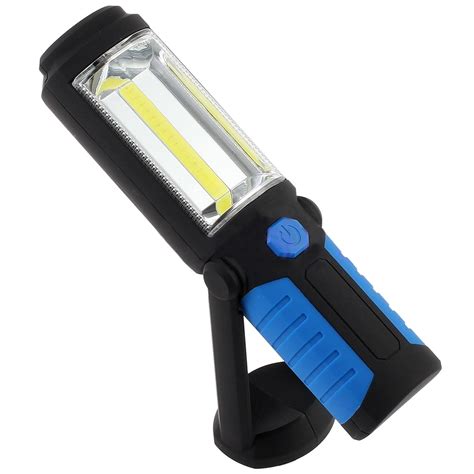 Super Bright Cobled Magnetic Hand Torch Lamp Work Inspection Light