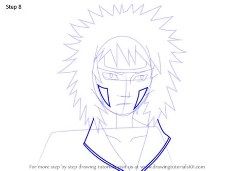 How To Draw Kiba Inuzuka From Naruto Naruto Step By Step