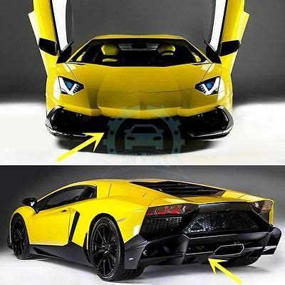 Lamborghini aventador front bumper cover foam damping element oem 470807869. Part Carbon Fiber Rear Front Bumper Bodykit For ...