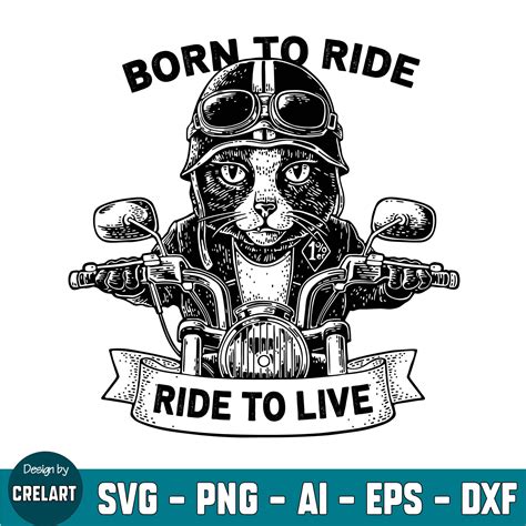 Wall Hangings Born To Ride Svg Motorcycle Handlebars Svg Live To Ride