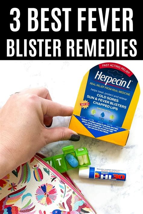 Do You Struggle With Cold Sores Or Fever Blisters Here Are The 3 Best