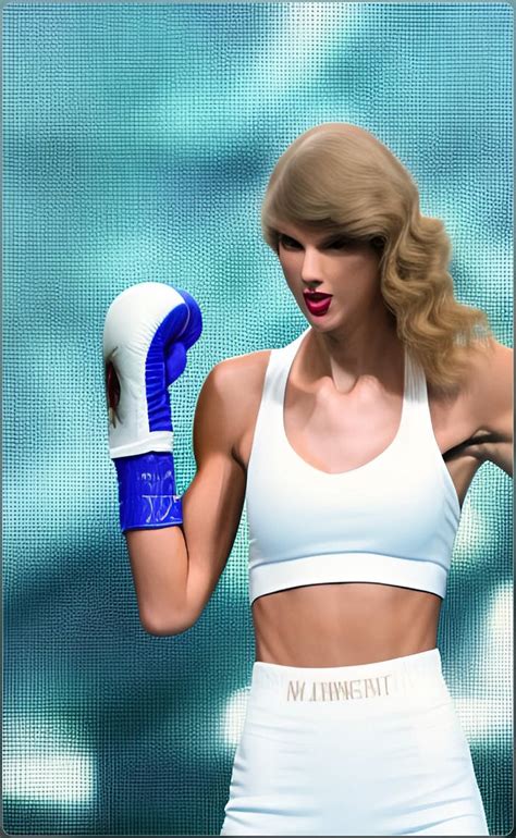 taylor swift has knockout power by aigeneratedmuscle on deviantart