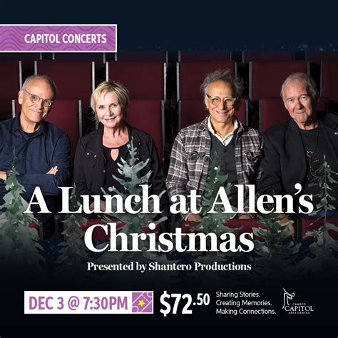 Cameco Capitol Arts Centre A Lunch At Allens Christmas
