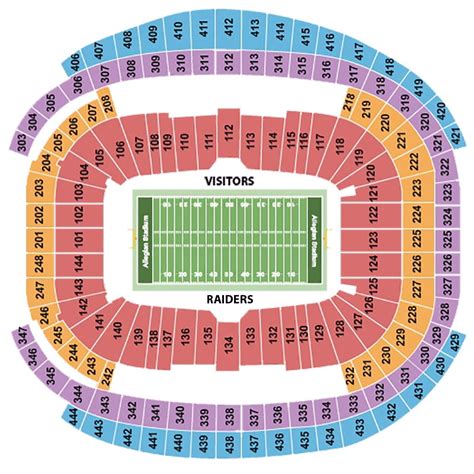 7 Images Las Vegas Raiders Stadium Seating Chart And Review Alqu Blog