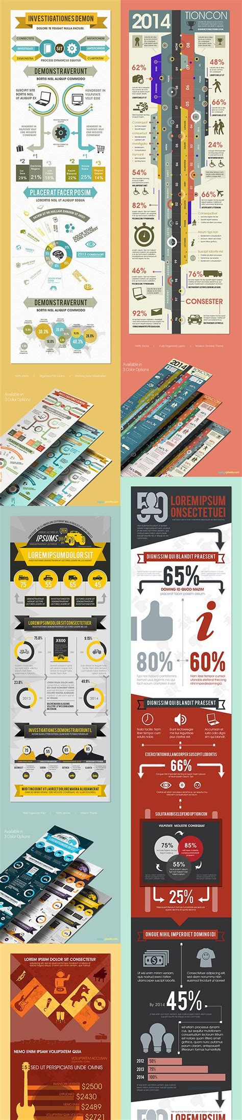 Mega Bundle Of 105 Incredible Infographic Templates For 93 Off Ideas