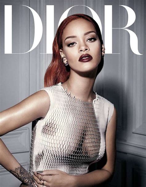 Rihanna By Craig Mcdean For Dior Magazine Fall 2015 Gotceleb