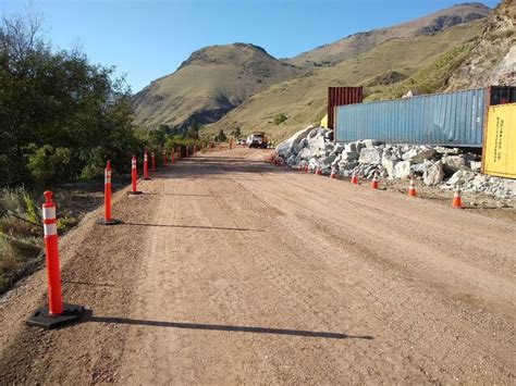 Temporary Road Around Us 95 Now Open During Daylight Hours After Rock