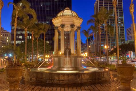 Gaslamp Quarter San Diego Ca California Beaches