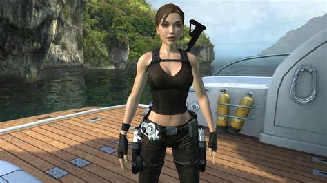 Tomb Raider Underworld Close Up Of Lara S Magnificent Wet Body Youtube