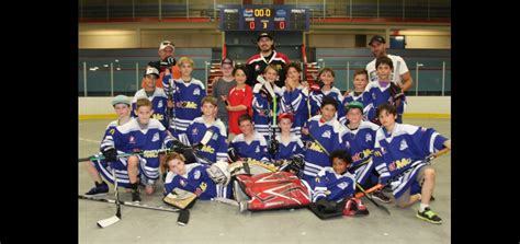 West Kelowna Minor Hockey Team Plays Game With NHL Star