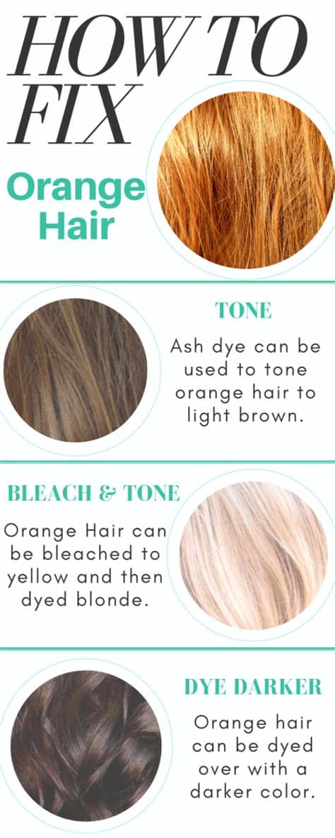 My hair used to turn red or orange when i dyed it. Oops! Color Treatment Gone Wrong: How to Fix Orange Hair ...