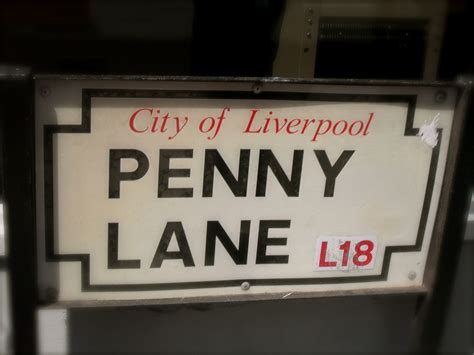 Penny Lane Liverpool England Liverpool England Penny Lane Travel