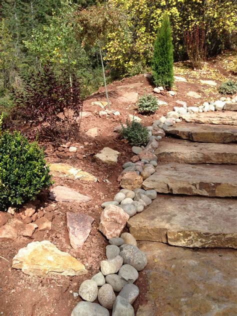 Stone Steps Stone Steps Garden Landscaping Firewood Stepping Stones