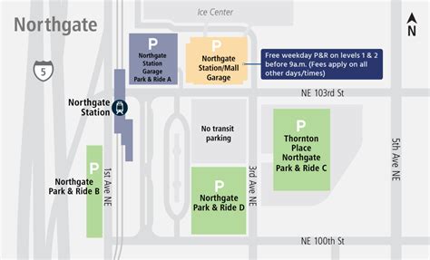 Northgate Stationmall Garage Sound Transit