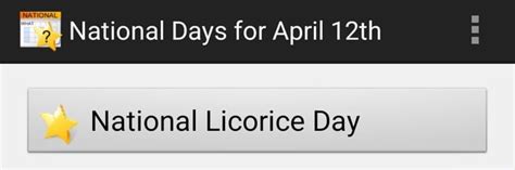 I National Days For April 12th National Licorice Day Ifunny Brazil