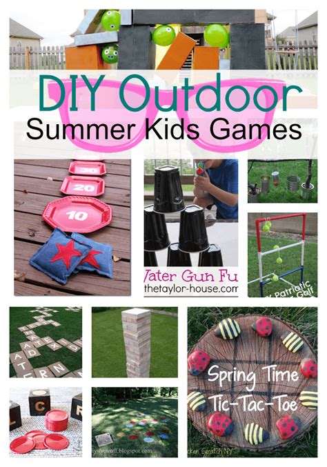 The best outdoor games for kids of all ages, families, events, groups, preschoolers through teens! DIY Outdoor Games For Kids - Page 2 of 2 - Princess Pinky Girl