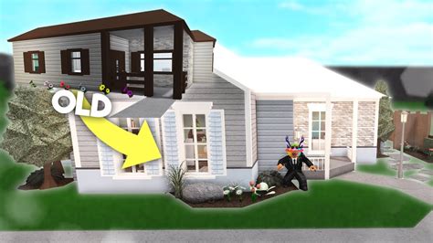 I Renovated Another Starter House In Bloxburg Youtube