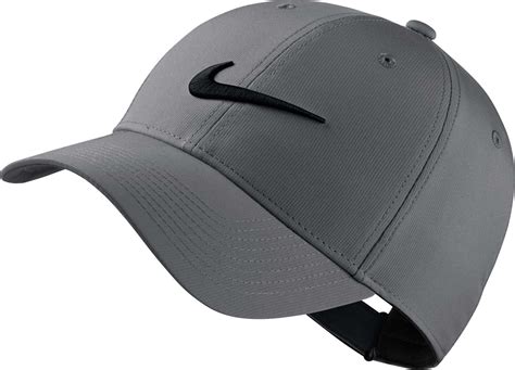 Nike Adult Unisex Legacy91 Tech Adjustable Golf Cap Dark Grayblack