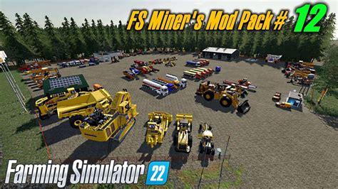 Miners Mod Pack January FS Mod Download