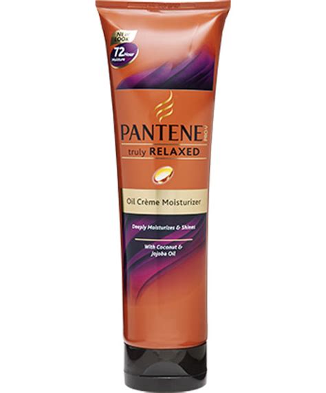Special ingredients such as organic raw shea butter and black castor oil. pantene relaxed and natural | Truly Relaxed Oil Creme ...