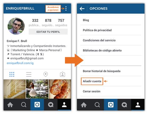 ¿cómo Gestionar Varias Cuentas De Instagram Enrique F Brull